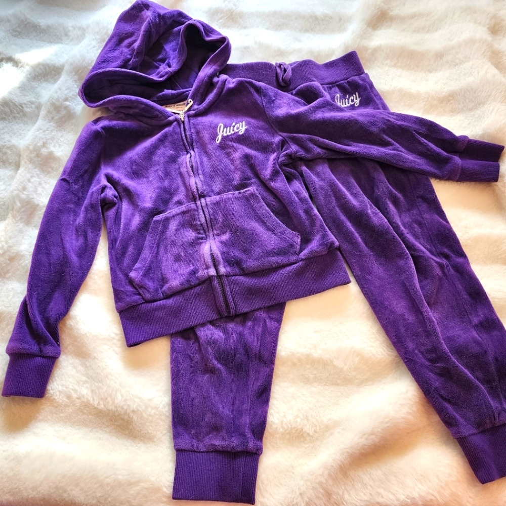 Juicy Couture Set, size 4, Puple